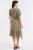 Платье Дарина с пояском (олива) П1356-15